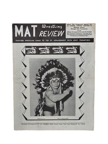 Vintage 1962 british wrestling - british,
