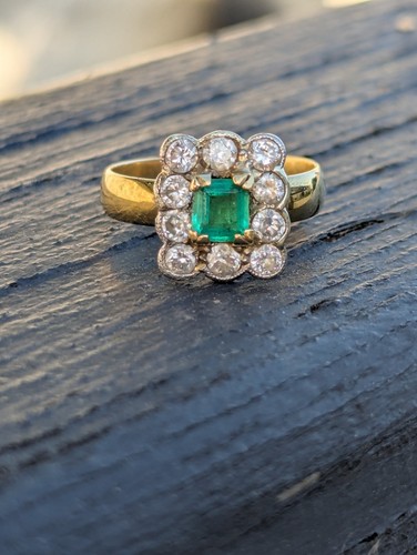 Vintage emerald and - emerald,