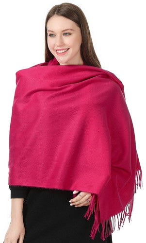 Cashmere feel winter shawl - cashmere,