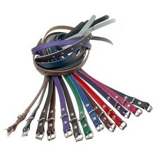 LADIES GIRLS WOMEN'S 12MM THIN SKINNY 100% LEATHER ADJUSTABLE WAIST BELT