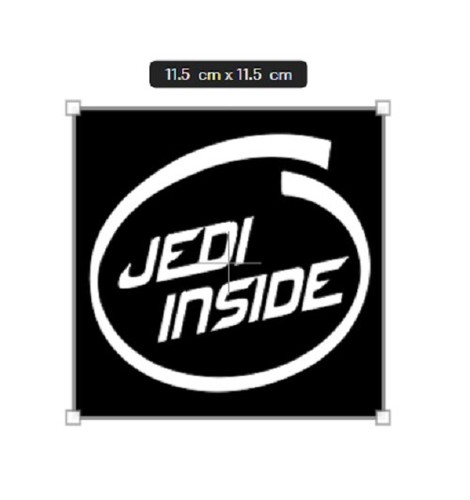 Jedi inside decal sticker for - inside,