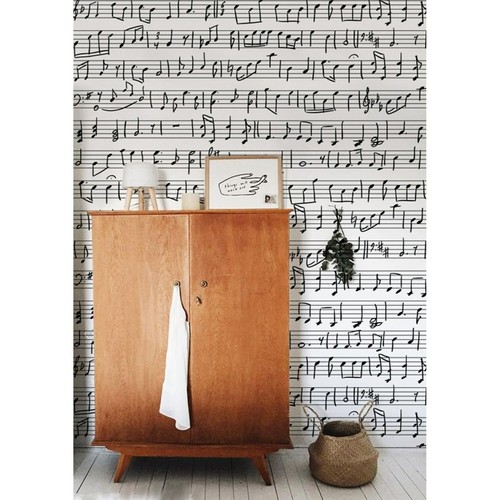 Notes removable wallpaper