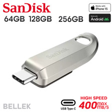 Sandisk USB Type-C Memory Stick 64GB 128GB 256GB Flash Drive 400MB/s