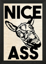 NICE ASS 05 Framed Wall Art
