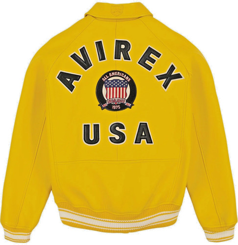 Men avirex yellow - men's,