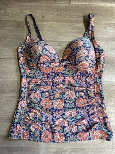 Joules blue pink floral twist - joules, blue/pink
