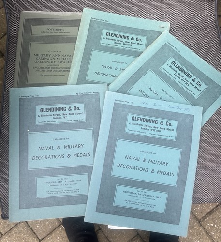 Vintage medal catalogues - medal,