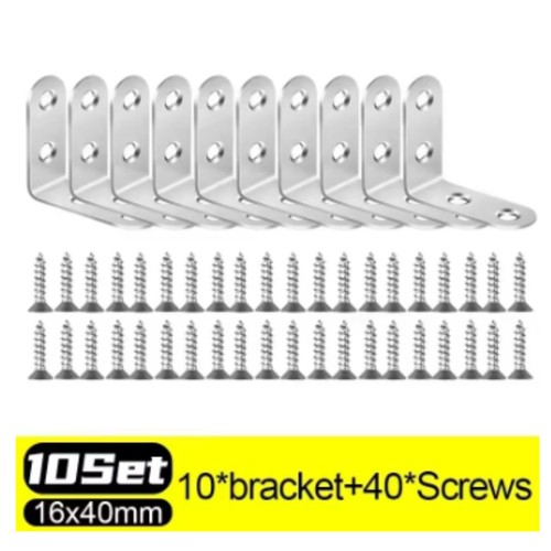 20pcs heavy duty right - right, angle