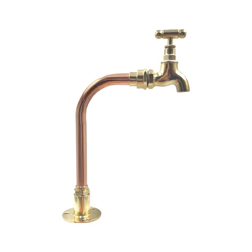 Small brass and copper - and,