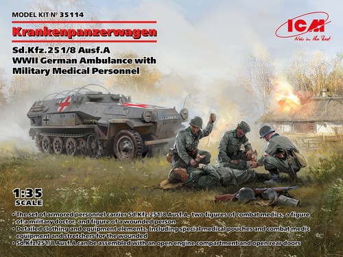 Icm kfz 251 ausf a - icm, ausf.a
