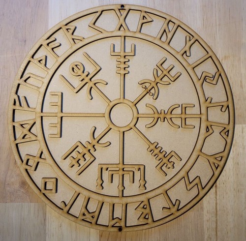 Large wooden nordic - wooden, viking