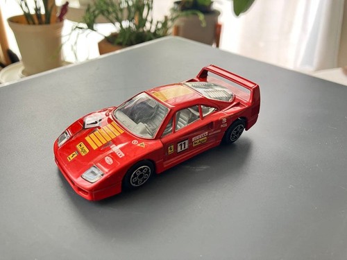 Burago ferrari f40 - burago, car