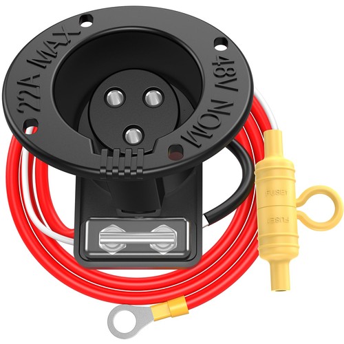 48v charger receptacle club - receptacle,
