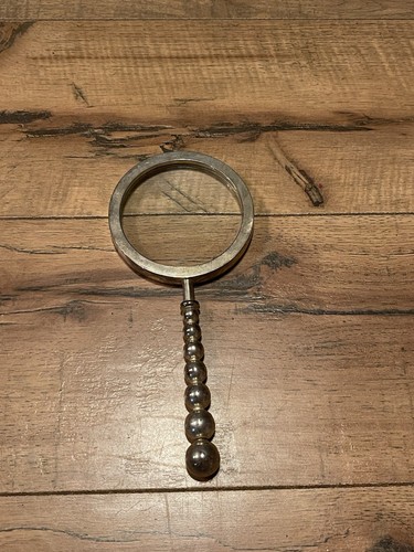 Vintage magnifying glass - glass, ~