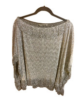 ZARA  Black & Silver Lurex