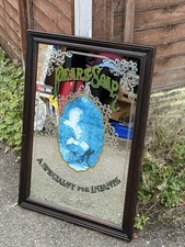 Vintage Pears Soap Mirror Pub