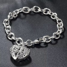 Silver Heart Tag 925 Silver