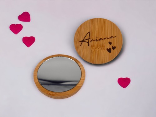 Personalised engraved bamboo