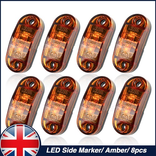 Pcs orange amber 12v - pcs, led