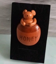 Wooden Brooch Winnie The Pooh