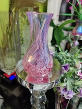 Caithness Bud Vase Pink and