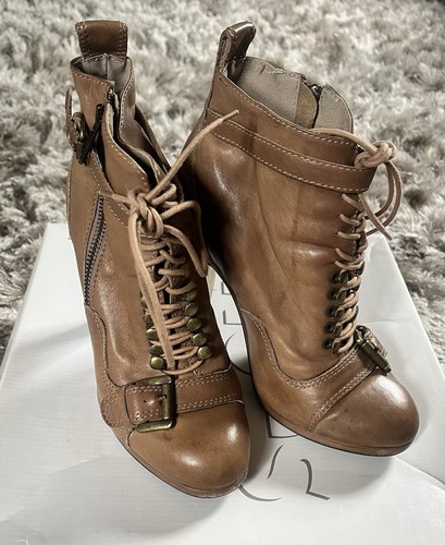 Topshop leather ankle boot - topshop,