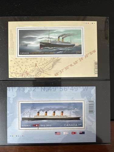 Titanic and empress ireland - and,