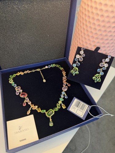 Swarovski necklace with - necklace,