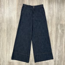 Ottd’Anne Flared 70’s Style Jeans - Mid Wash - Made In Italy