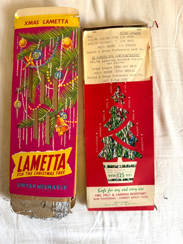Vintage 1950 nos lametta - vintage,