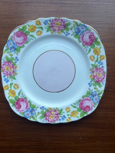 Vintage colclough pink - vintage, gold