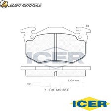 Brake Pad Set Disc Brake