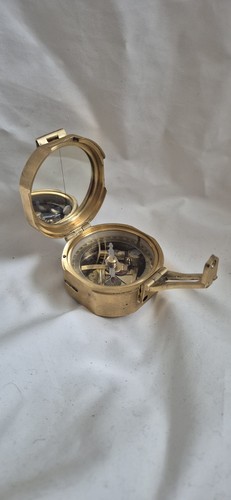 Brass stanley london compass - brass,