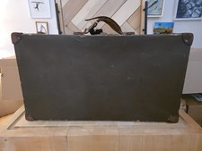 Antique ww2 hardboard suitcase - ww2,