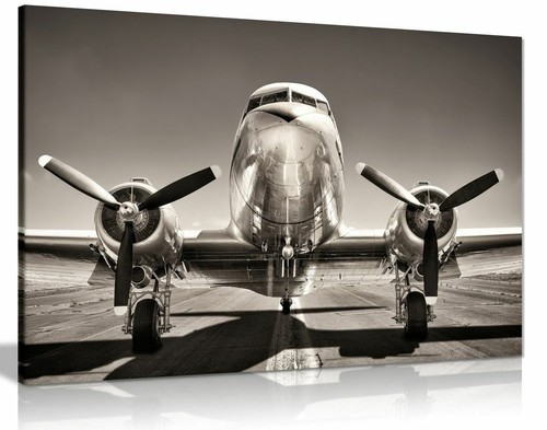 Vintage silver airplane - vintage,