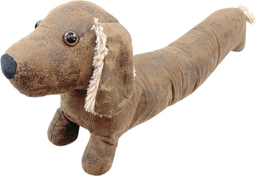 Sausage dog draught excluder - sausage,