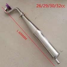 Stainless Steel Exhaust Pipe Tuned Pipe for 26/29/30/32cc Zenoah Engine RC Boat