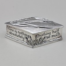 Vintage scenes pill trinket - pill,