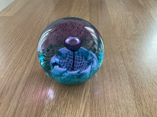 Caithness glass paperweight - caithness,
