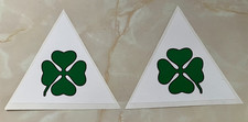 Pair of Alfa Romeo triangular