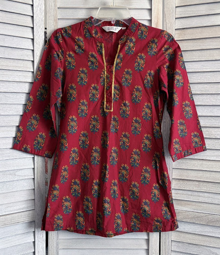 Vintage biba block print tunic - vintage,