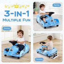 Electric Cleaning Go Kart 12V