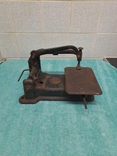 Antique James Steel & Co  Cast Iron Sewing Machine For Restoration 