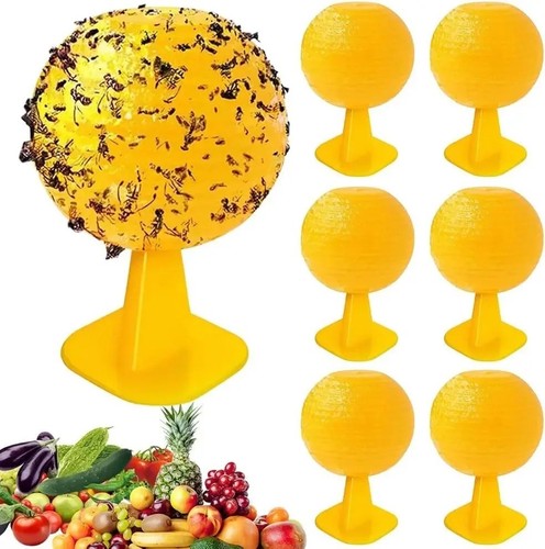 6pcs strong sticky fly - strong,