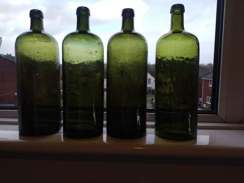 Green bottles - bottles, (not