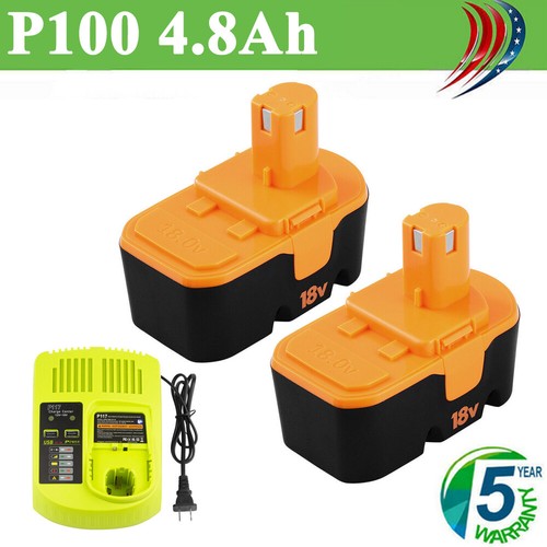 2pack 8ah for ryobi - 4.8ah,