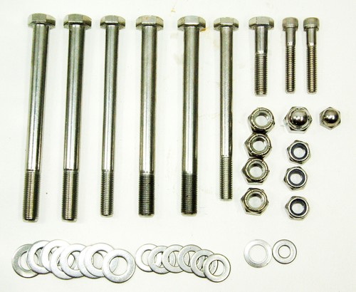 Bolts screws set crankcase - &,