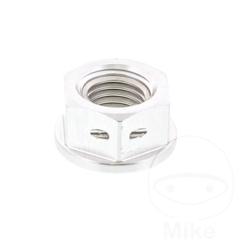 Sprocket nut m10x1 25mm - nut, alu