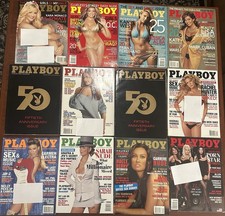 Playboy Magazines Lot of 12