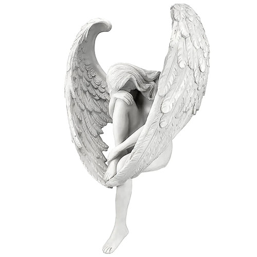 Redemption angel statue - redemption,